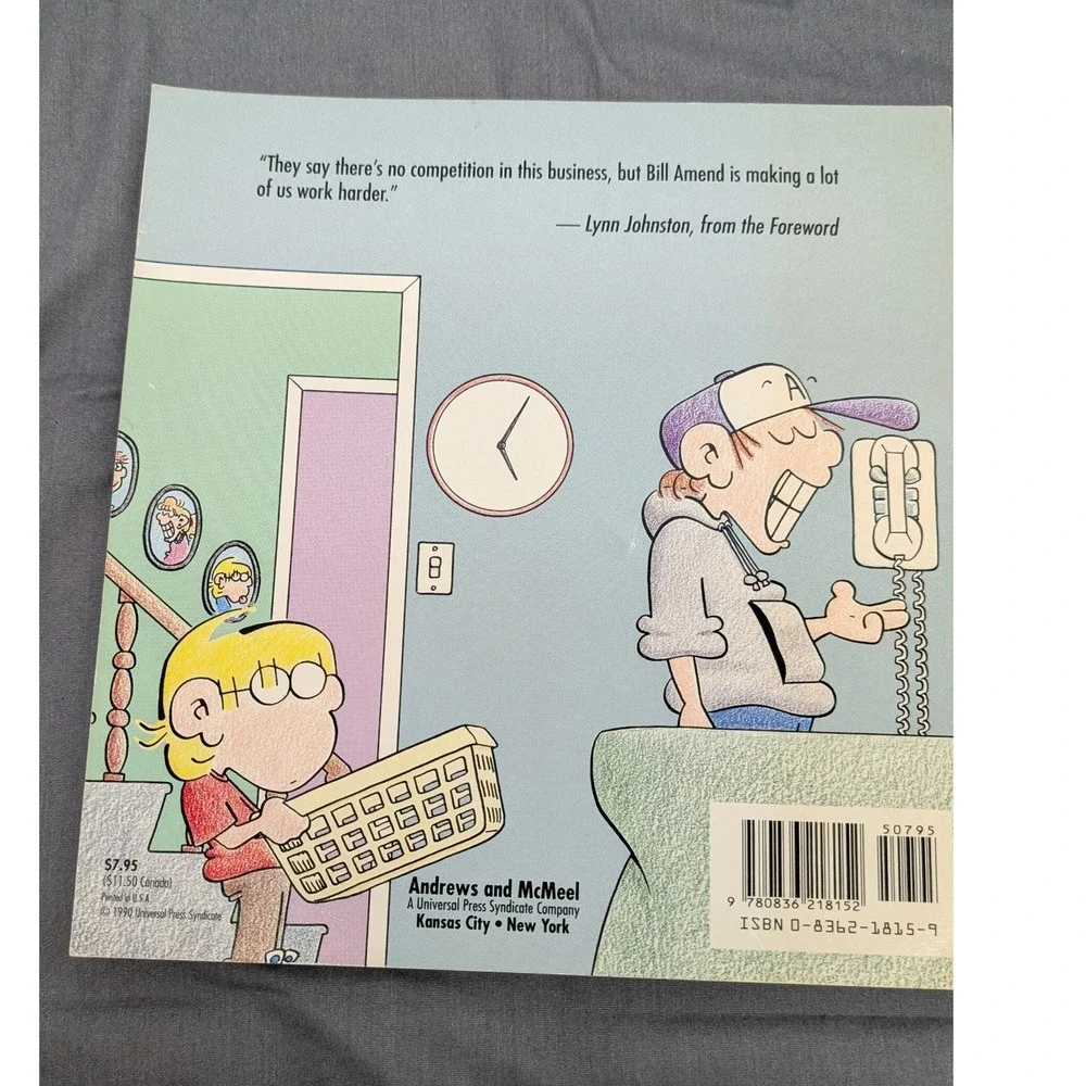 Bill Amend Fox Trot Pass The Loot & Black Bart Says Draw 2 Book Set Comic Humor